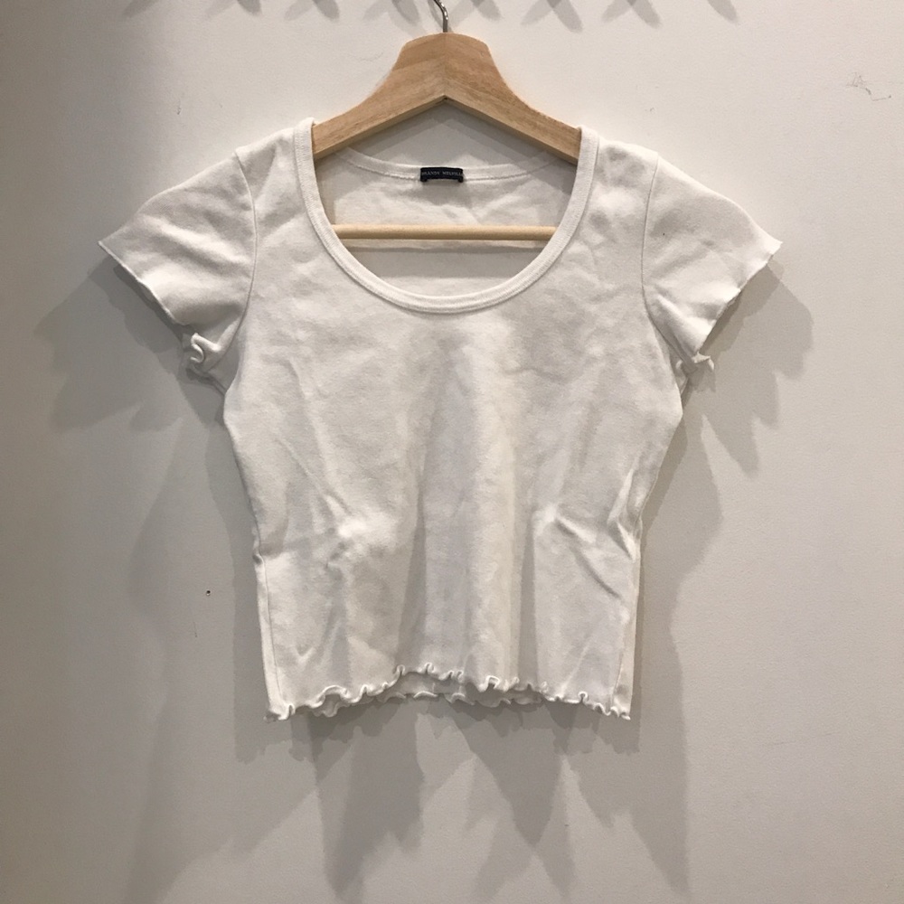 RARE ruffle hem zelly top - Picture 1 of 2